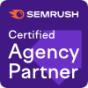 La agencia Cosmik Carrot de Rugeley, England, United Kingdom gana el premio SEMrush Certified Agency Partner