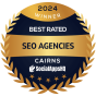 Cairns, Queensland, Australia Agentur ADhesive Communication gewinnt den 2024 Social Apps HQ Cairns Best Rated SEO Agency-Award