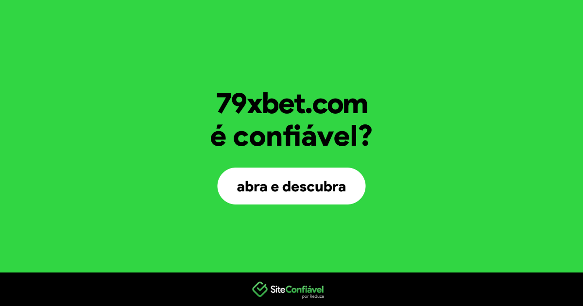 O site 79xbet.com é confiável?