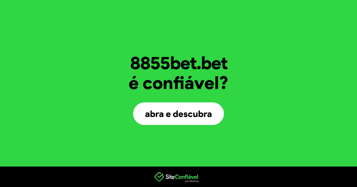 O site 8855bet.bet é confiável?