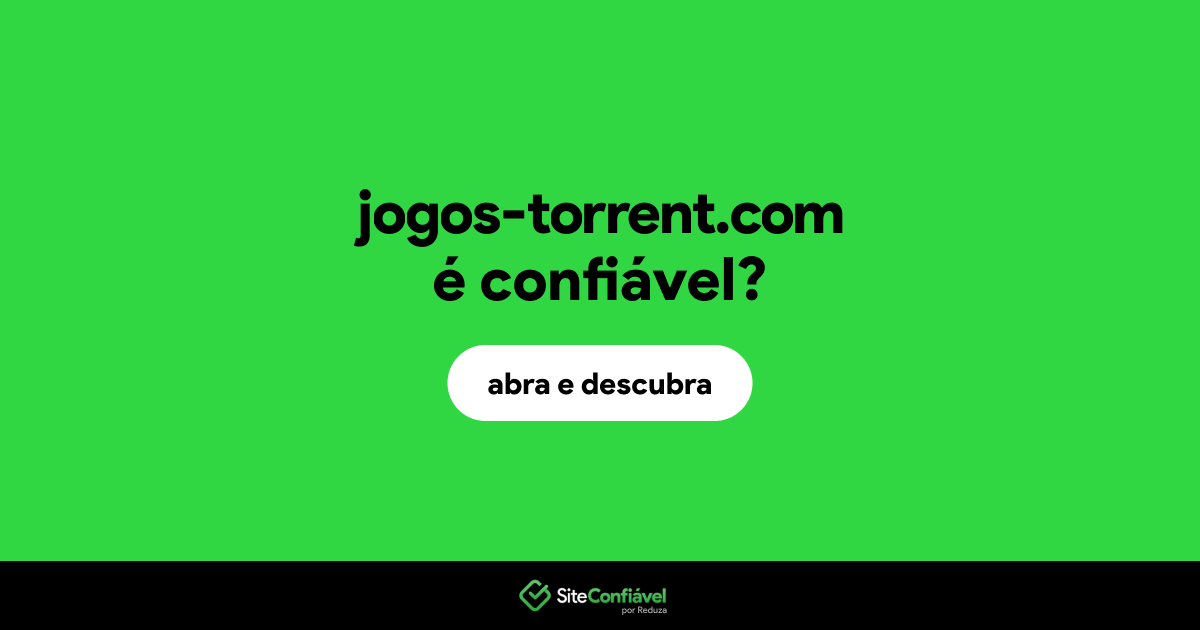 O site jogos-torrent.com é confiável?