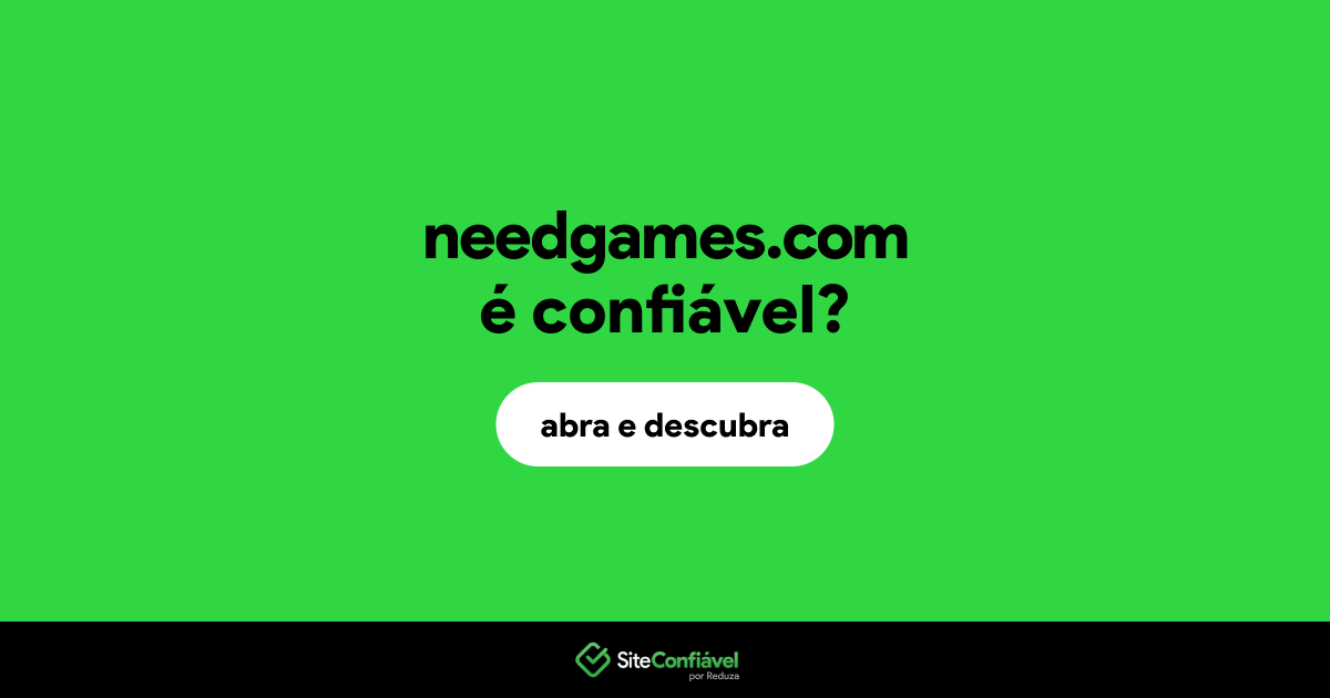 O site needgames.com é confiável?