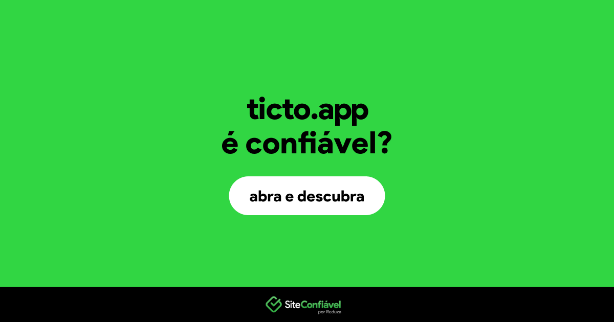 O site ticto.app é confiável?