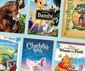 25 Literature-Inspired Movies for Kids of All Ages 