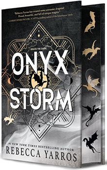 Hardcover Onyx Storm (Deluxe Limited Edition) Book