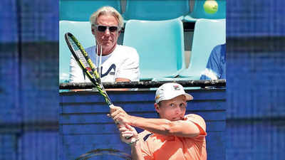 He's been the best dad: Leo, son of tennis legend Borg