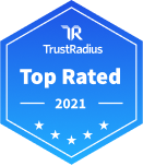 TrustRadius Top Rated 2021 Award