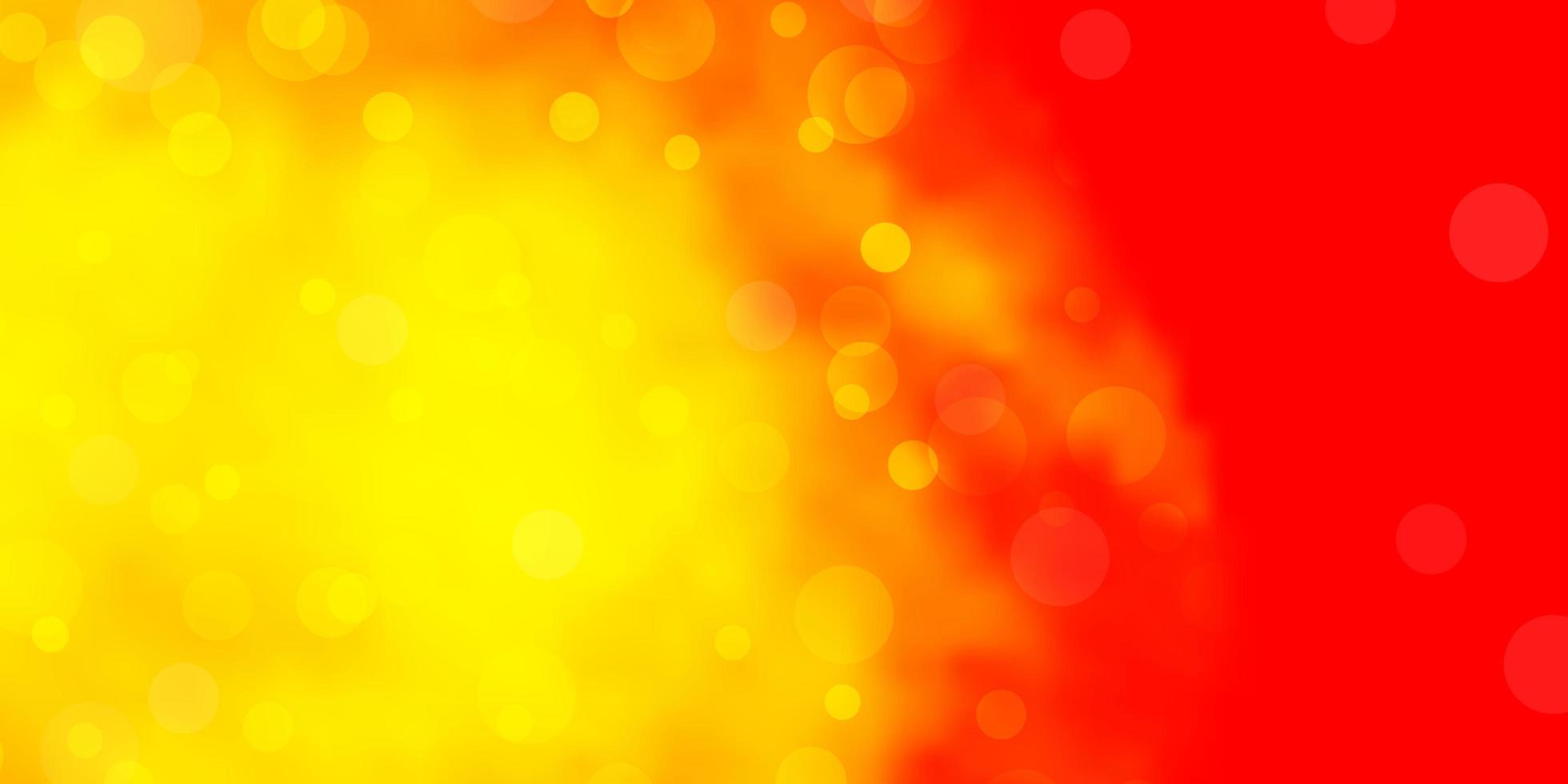 Light Red, Yellow vector backdrop with dots. 1867154 Vector Art at Vecteezy