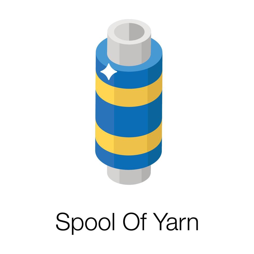 Spool Of Yarn vector