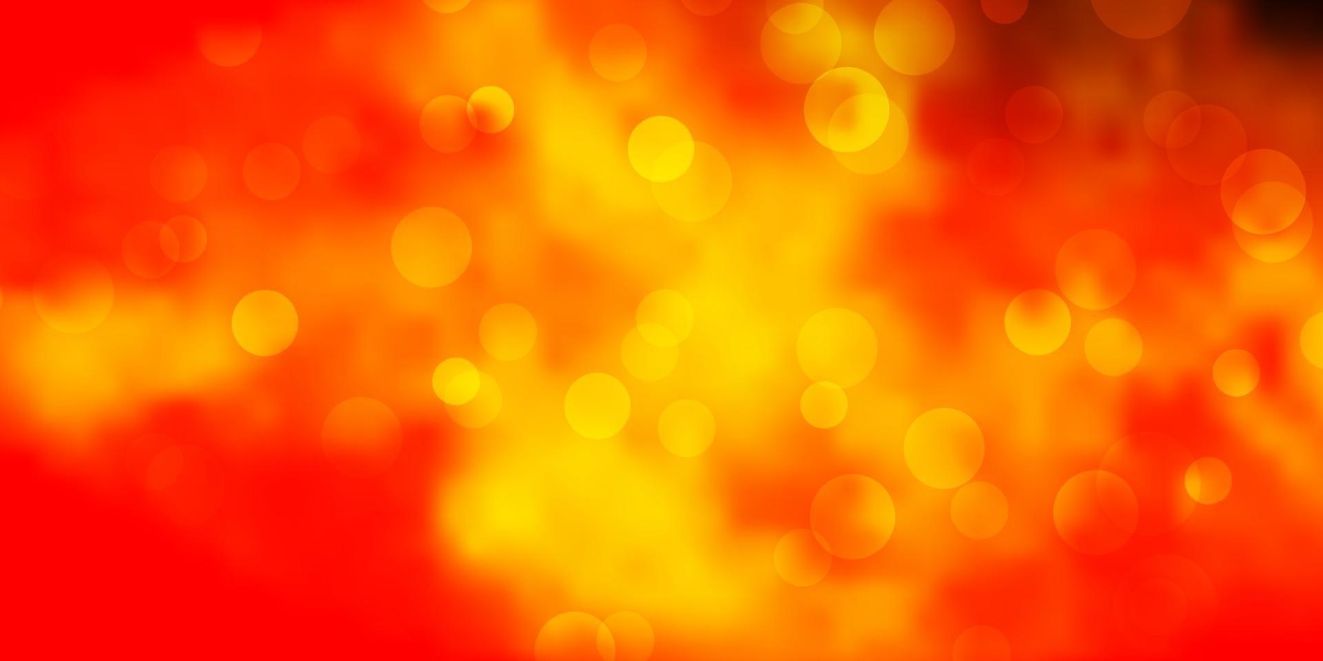 Dark Orange vector backdrop with dots. 5875952 Vector Art at Vecteezy