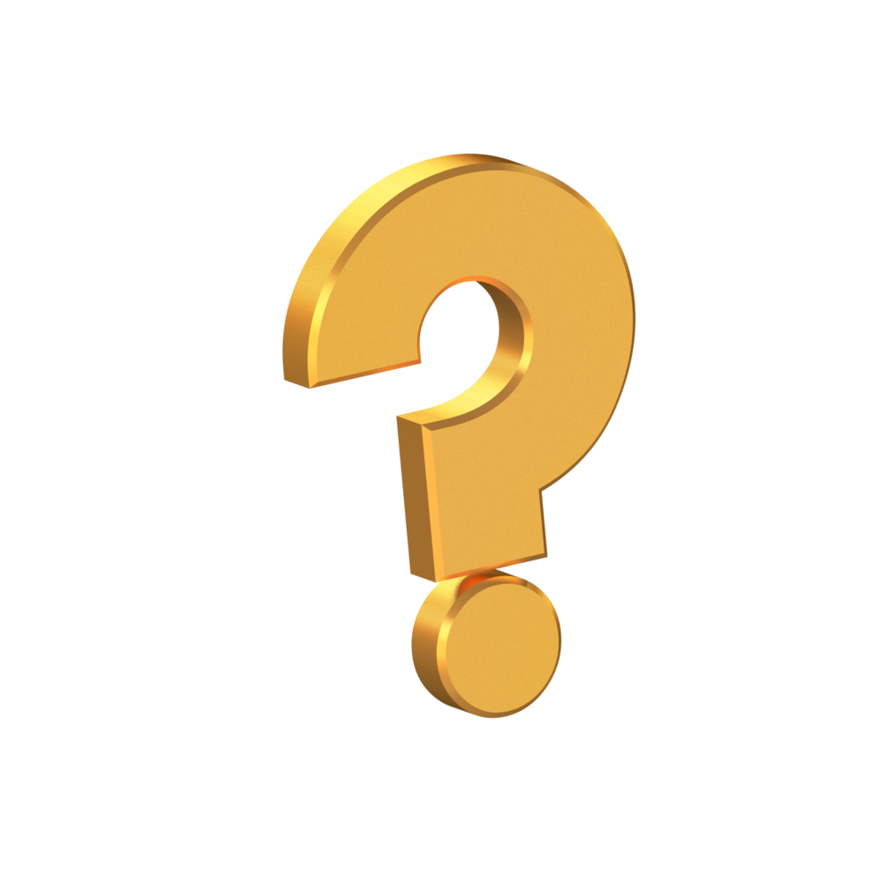 Yellow Question Mark Transparent Background