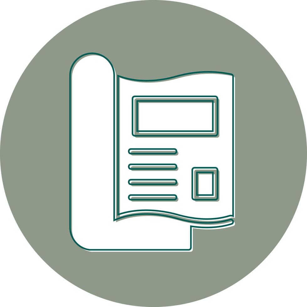 Magazine Vector Icon