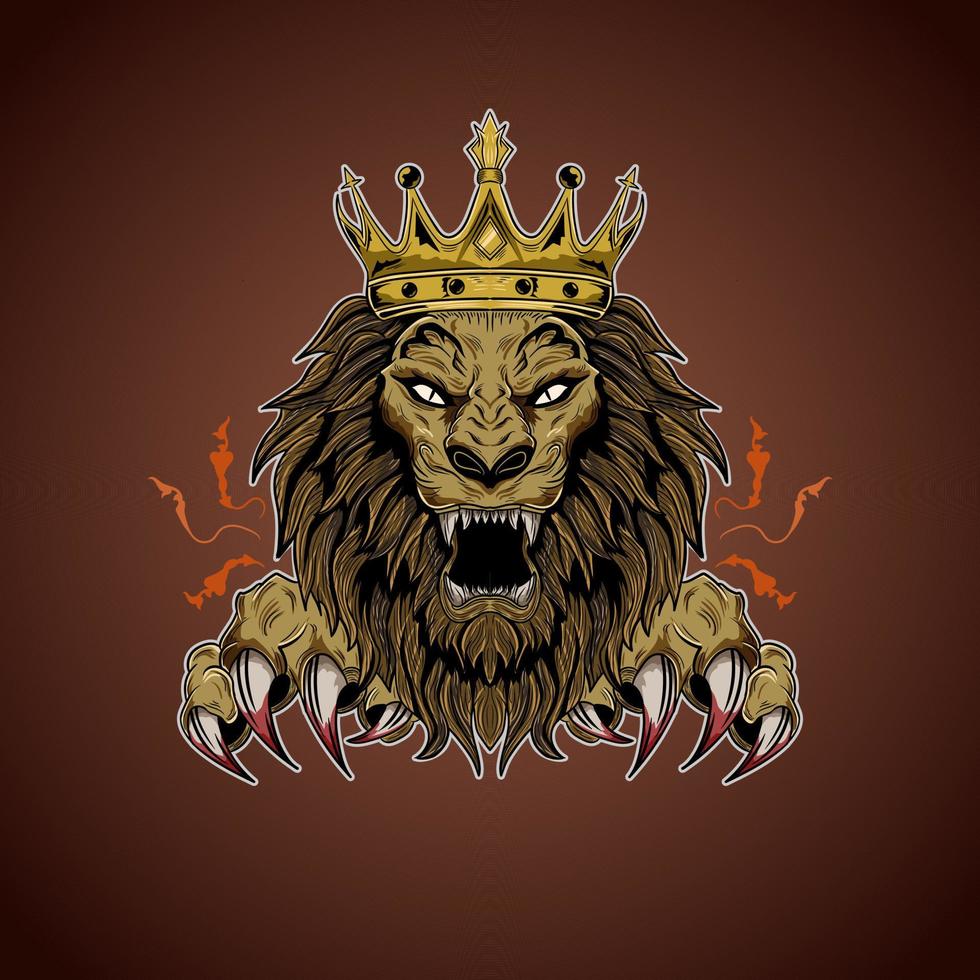 Lion Claw Vector