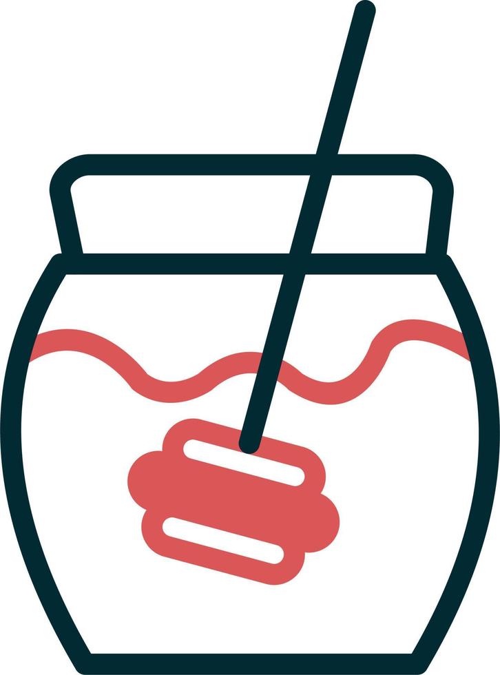 Honey jar Vector Icon