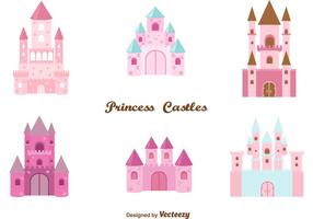 Princess Castle Vector Set