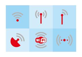 WiFi Logo and Symbols vector