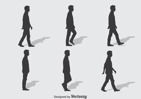 Man Walk Cycle Vector