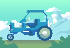 Tractor Hayride Vector 