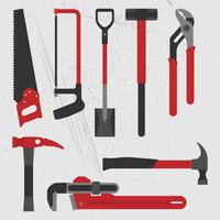 Building Hand Tools Set vector