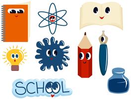 School Characters Vectors