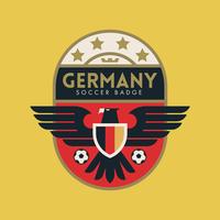 Germany World Cup Soccer Badges vector