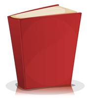 Red Book Isolated On White vector