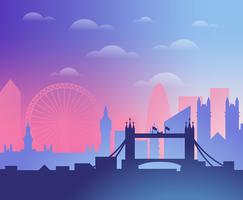 London Illustration vector