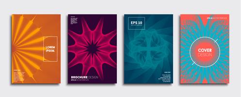 Minimal Vector cover designs. Future Poster template.