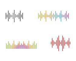 sound wave illustration vector