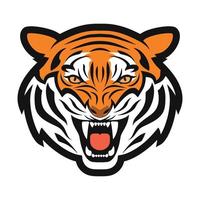 Vector illustration of Tiger Head