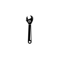 Wrench Icon, logo design template. Simple and clean flat design of wrench vector template.wrench logo for business.