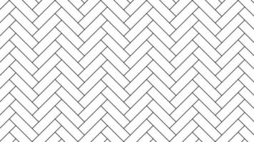 Herringbone floor. Diagonal texture. Black and white pattern. Vector illustration.