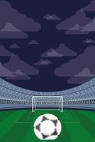 soccer sport poster vector