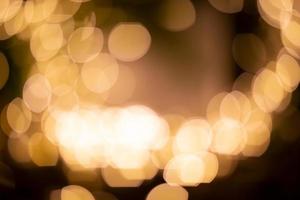 Abstract blurred Christmas light bokeh background. photo