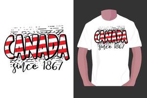 Canada day t-shirt design, Canada day sublimation t-shirt design. vector