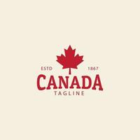 canada  icon  flag  independence day  logo  template  vector  symbol  illustration  design