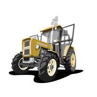 tracktor farm vector illustration design