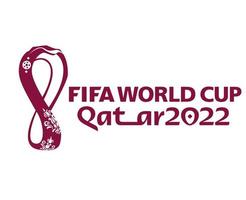 Mondial Fifa World Cup Qatar 2022 official Logo Champion Symbol Design Vector Abstract Illustration