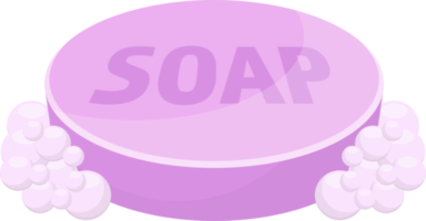 Solid soap for washing clipart design illustration png