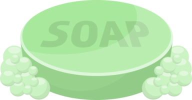 Solid soap for washing clipart design illustration png