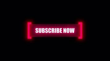 Digital Subscribe Now Animation video