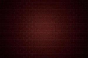 Red brick wall background vector