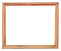 simple wood picture frame photo