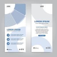 simple set of modern vertical banners vector