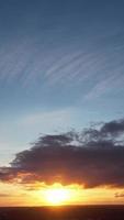 Most Beautiful High Angle Footage of Winter Clouds over the British City of England video