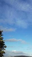 Most Beautiful High Angle Footage of Winter Clouds over the British City of England video