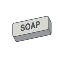 Bar Soap Bathroom Icon Collection Set Funny And Cute png