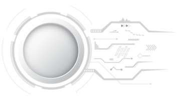 Abstract 3D design background with technology dot and line circuit board texture png