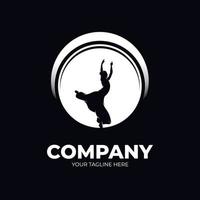 Dance Ballet Logo Design Inspiration vector