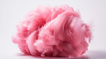 Pink cotton candy. Illustration photo